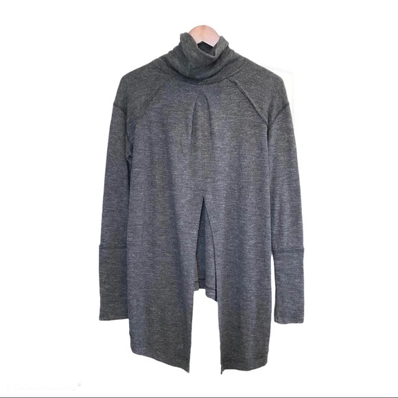 🌈 6/$60, Free People Turtleneck Top, Splitback, Small - Picture 4 of 5